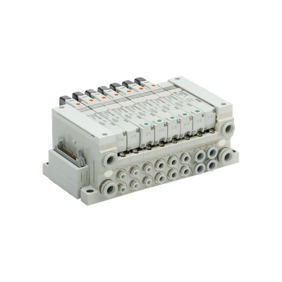 VQC1000/2000系列-插入式5通电磁阀